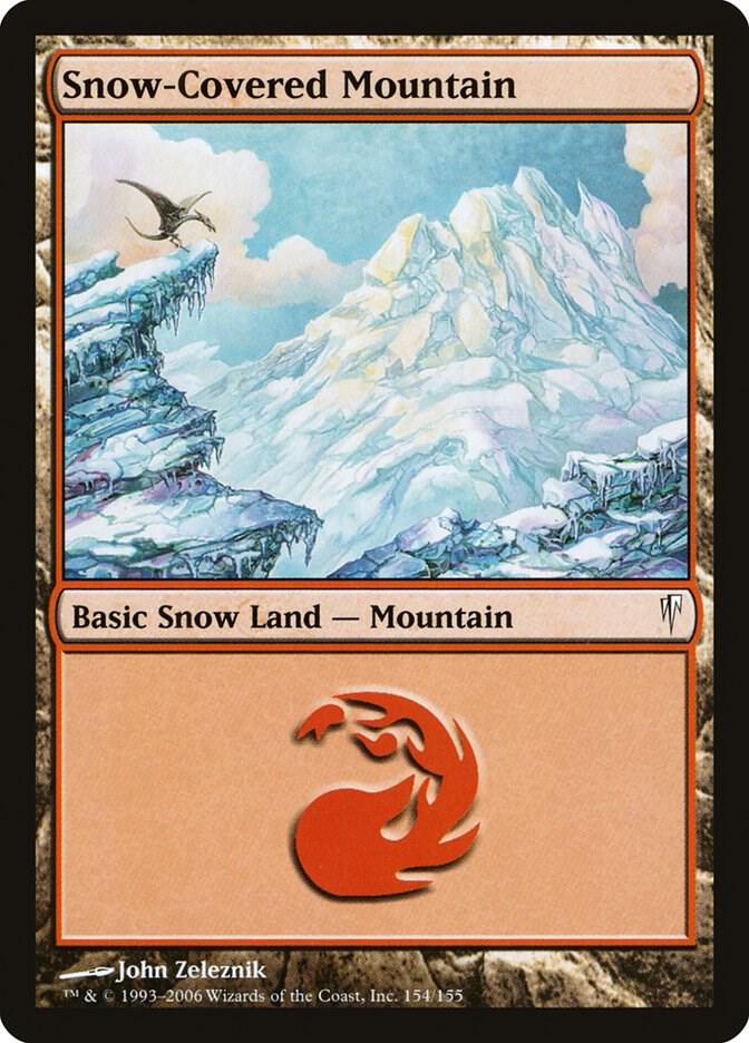 Snow-Covered Mountain [Coldsnap] 154