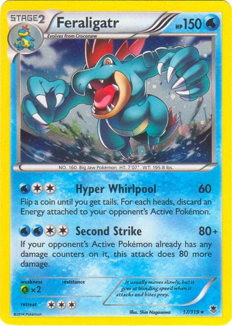 Feraligatr - 17/119 (Cosmos Holo) [Blister Exclusives] 017/119