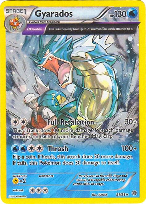 Gyarados - 21/98 (Cosmos Holo) [Miscellaneous Cards & Products] 021/098