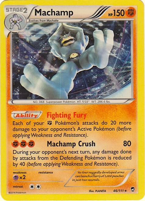 Machamp - 46/111 (Cosmos Holo) [Blister Exclusives] 046/111