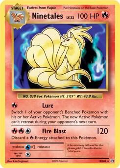 Ninetales - 15/108 (XY Evolutions) (Non-Holo) [Deck Exclusives] 015/108