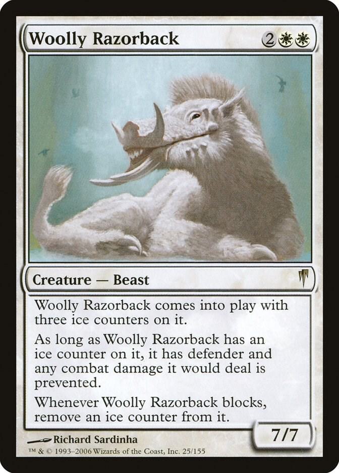 Woolly Razorback [Coldsnap] 25