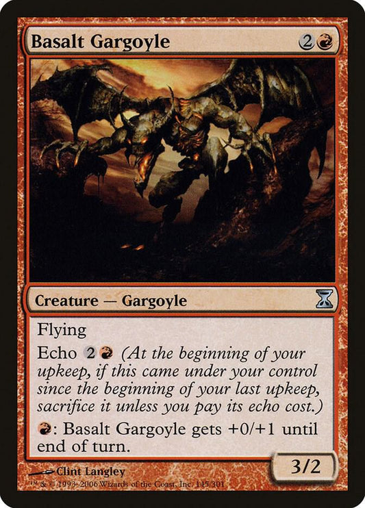 Basalt Gargoyle [Time Spiral] 145