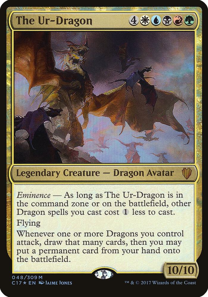 The Ur-Dragon (Commander 2017) [Oversize Cards] 48