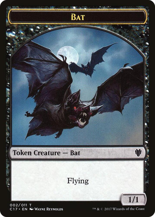 Bat // Vampire Double-Sided Token [Commander 2017] 2 // 4