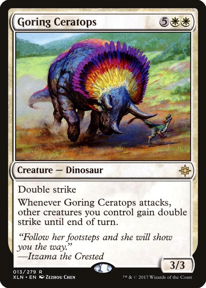 Goring Ceratops [Ixalan] 13