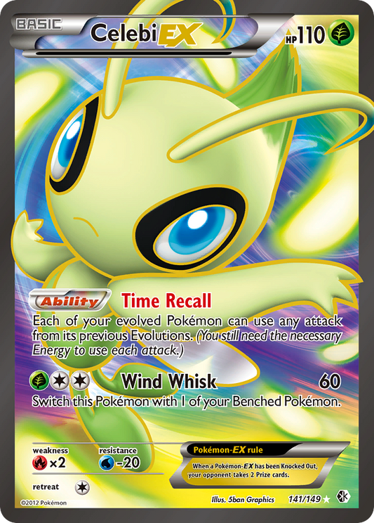 Celebi-EX - 141/149 Boundaries Crossed