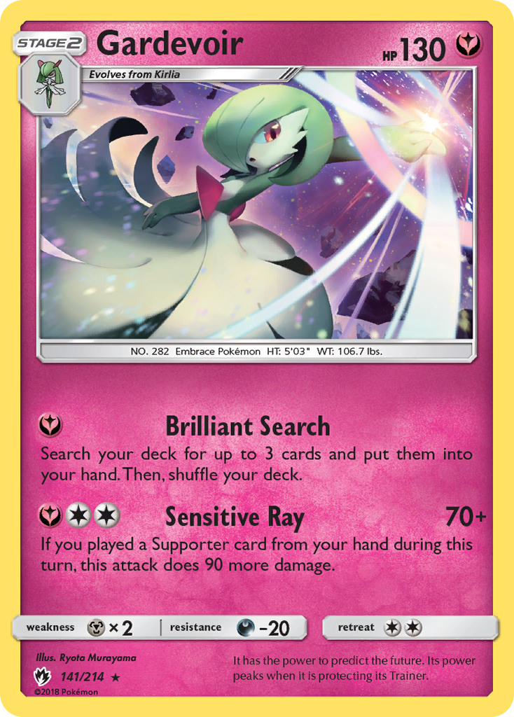 Gardevoir - 141/214 Lost Thunder