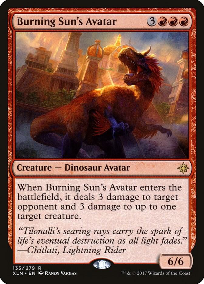 Burning Sun's Avatar [Ixalan] 135