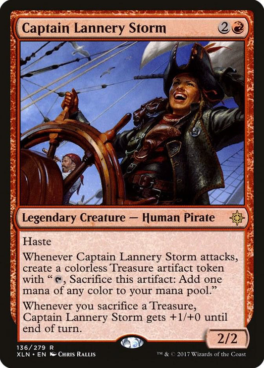 Captain Lannery Storm [Ixalan] 136