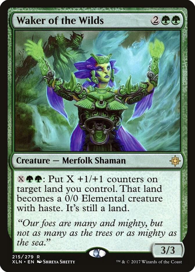 Waker of the Wilds [Ixalan] 215