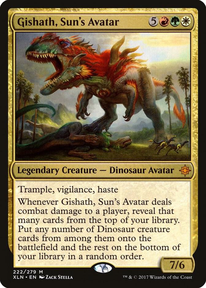 Gishath, Sun's Avatar [Ixalan] 222