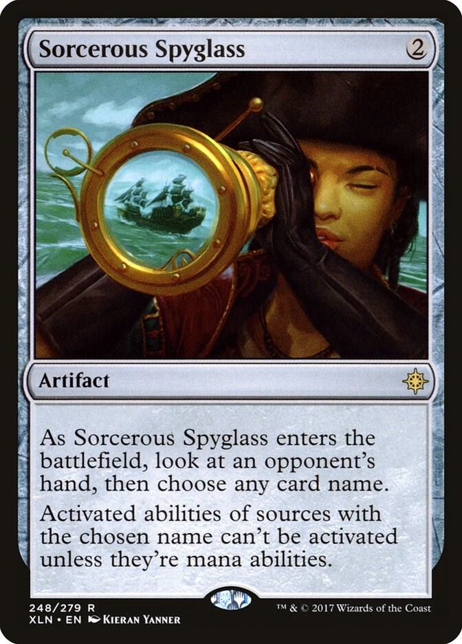 Sorcerous Spyglass [Ixalan] 248