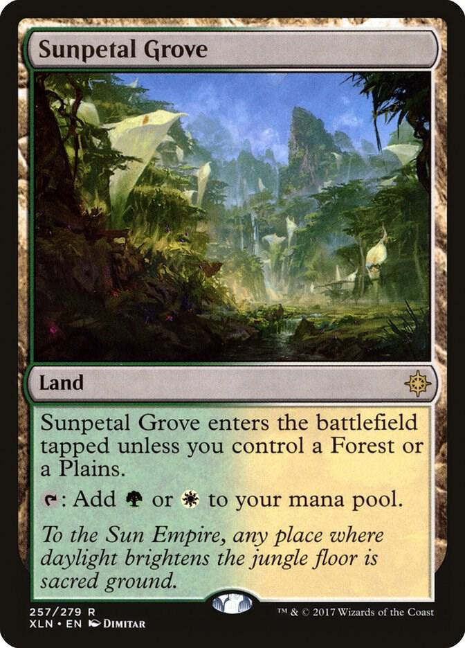 Sunpetal Grove [Ixalan] 257