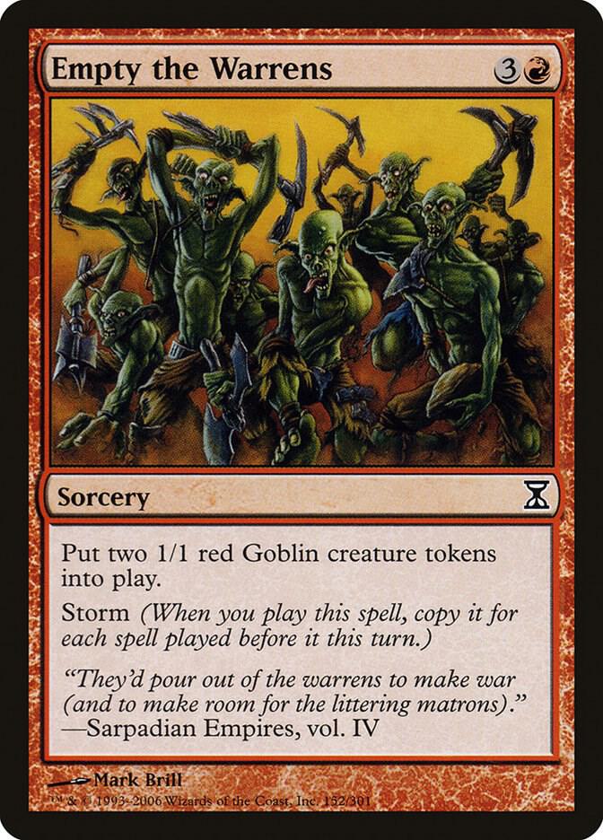 Empty the Warrens [Time Spiral] 152