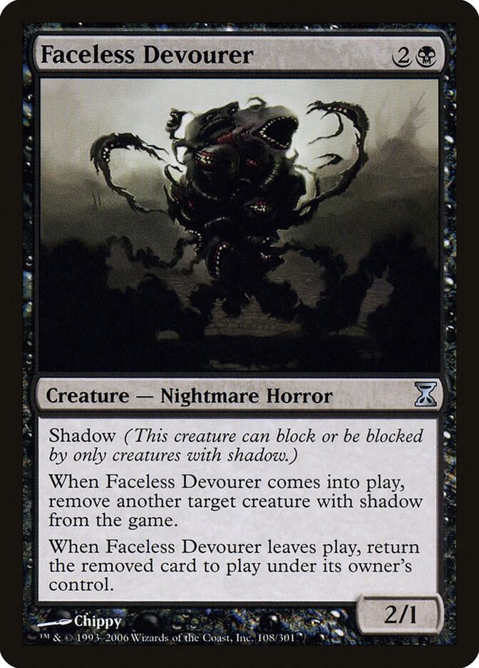 Faceless Devourer [Time Spiral] 108