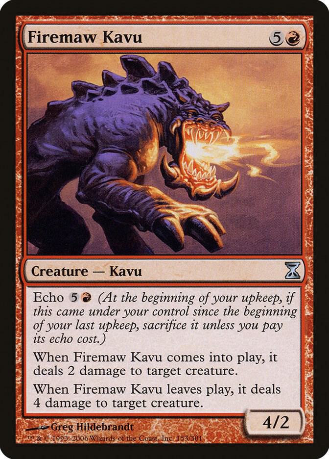 Firemaw Kavu [Time Spiral] 153