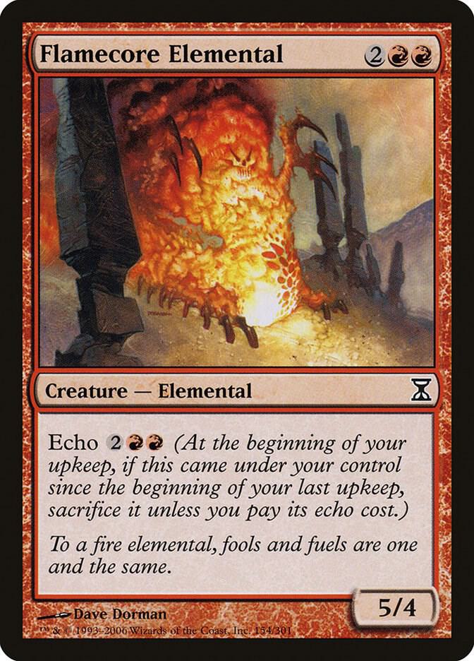 Flamecore Elemental [Time Spiral] 154