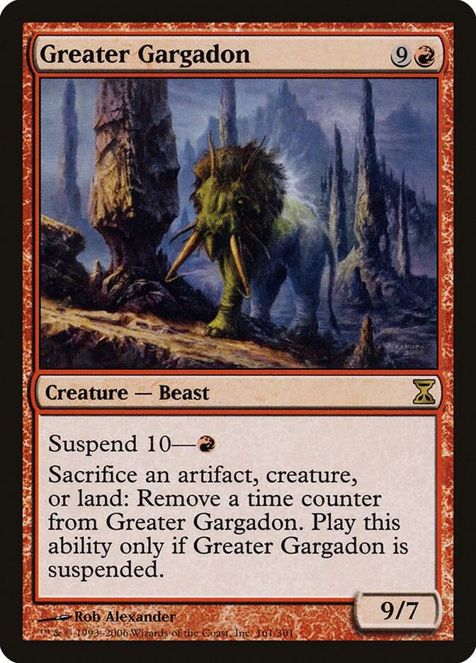 Greater Gargadon [Time Spiral] 161