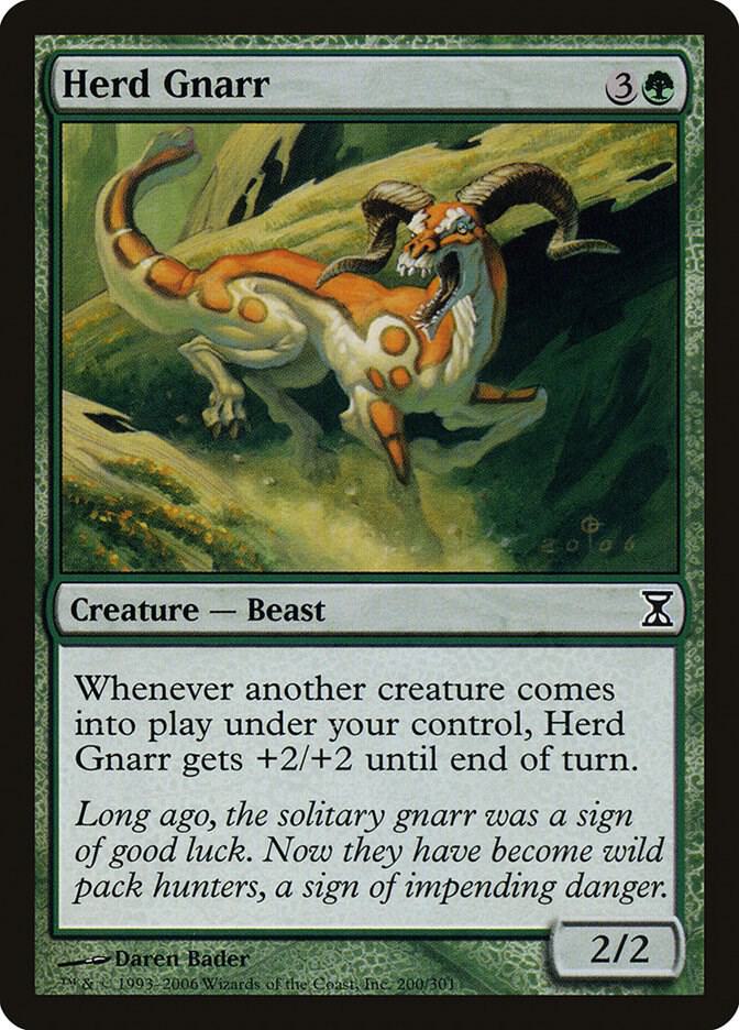 Herd Gnarr [Time Spiral] 200