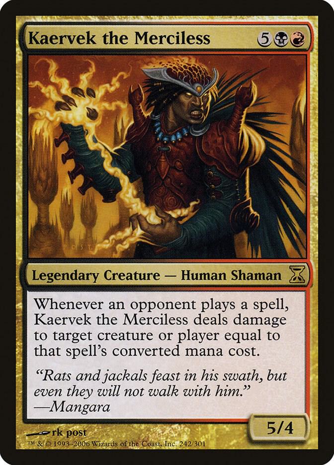 Kaervek the Merciless [Time Spiral] 242
