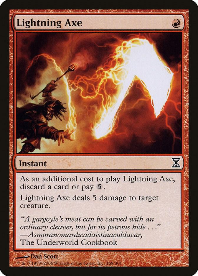 Lightning Axe [Time Spiral] 168