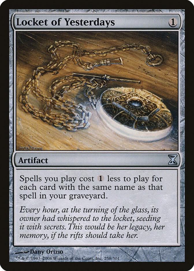 Locket of Yesterdays [Time Spiral] 258