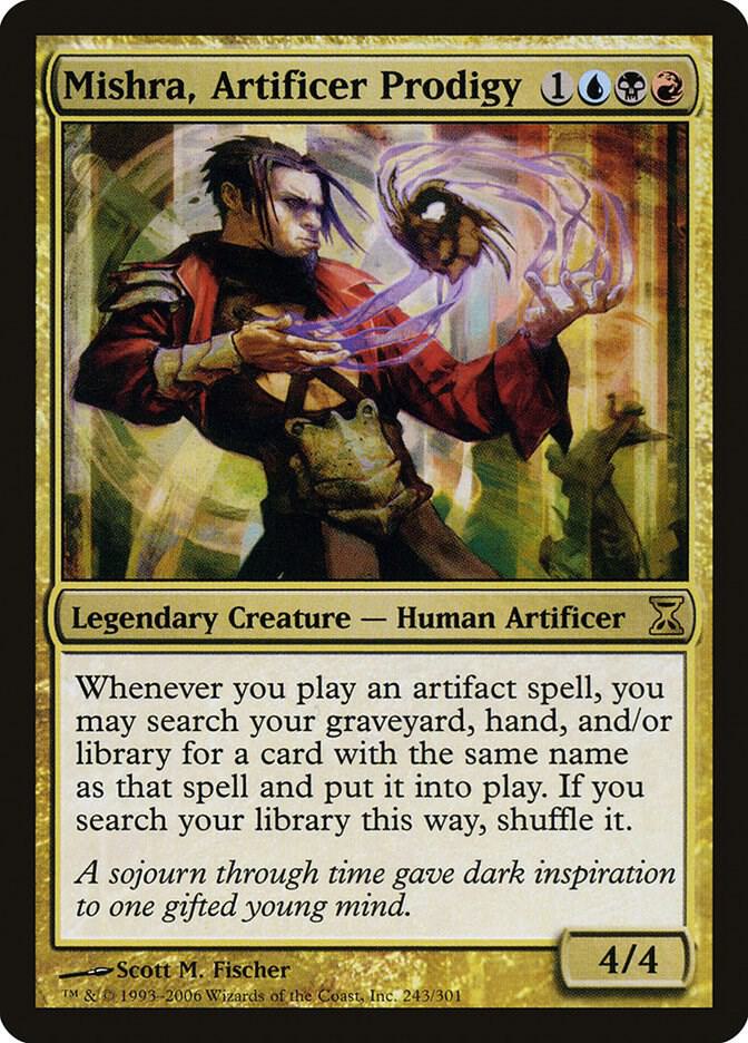 Mishra, Artificer Prodigy [Time Spiral] 243