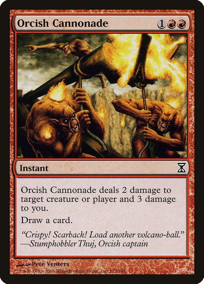 Orcish Cannonade [Time Spiral] 172