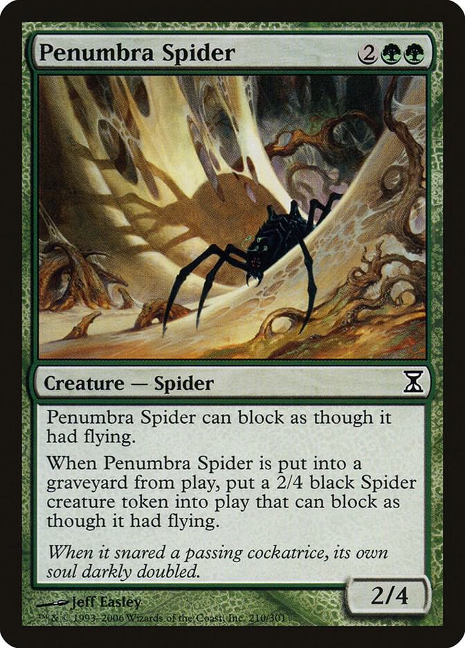 Penumbra Spider [Time Spiral] 210