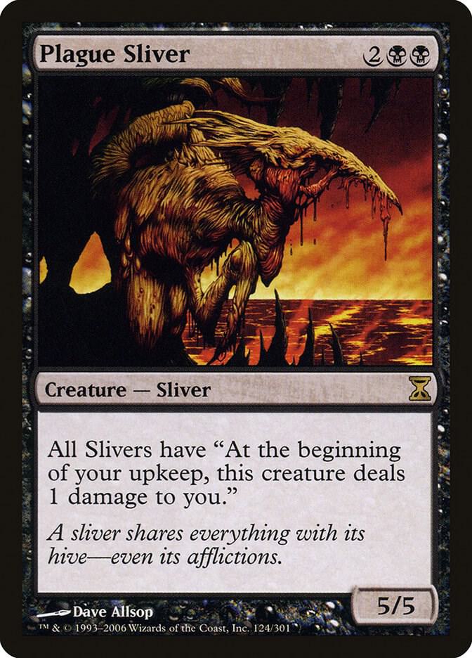 Plague Sliver [Time Spiral] 124