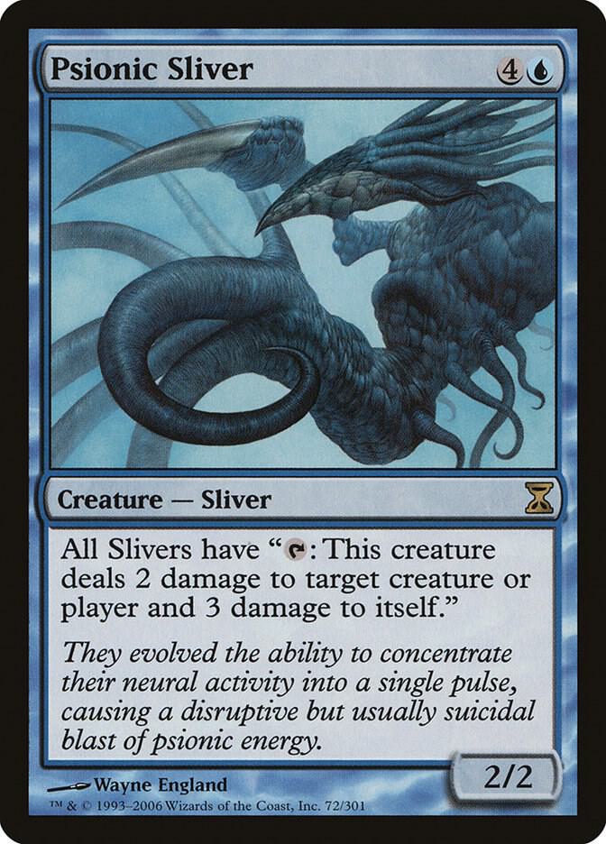 Psionic Sliver [Time Spiral] 72