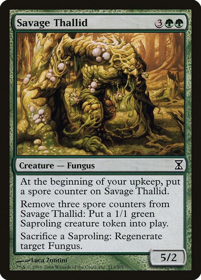 Savage Thallid [Time Spiral] 213