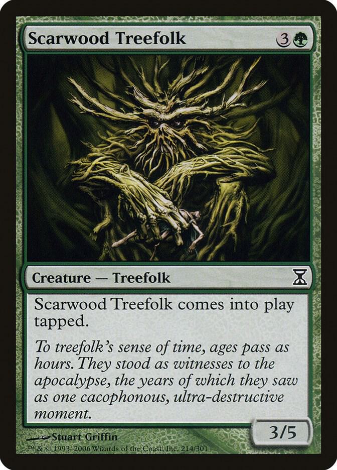 Scarwood Treefolk [Time Spiral] 214