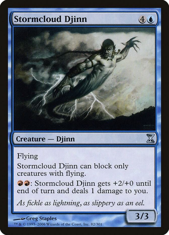 Stormcloud Djinn [Time Spiral] 82