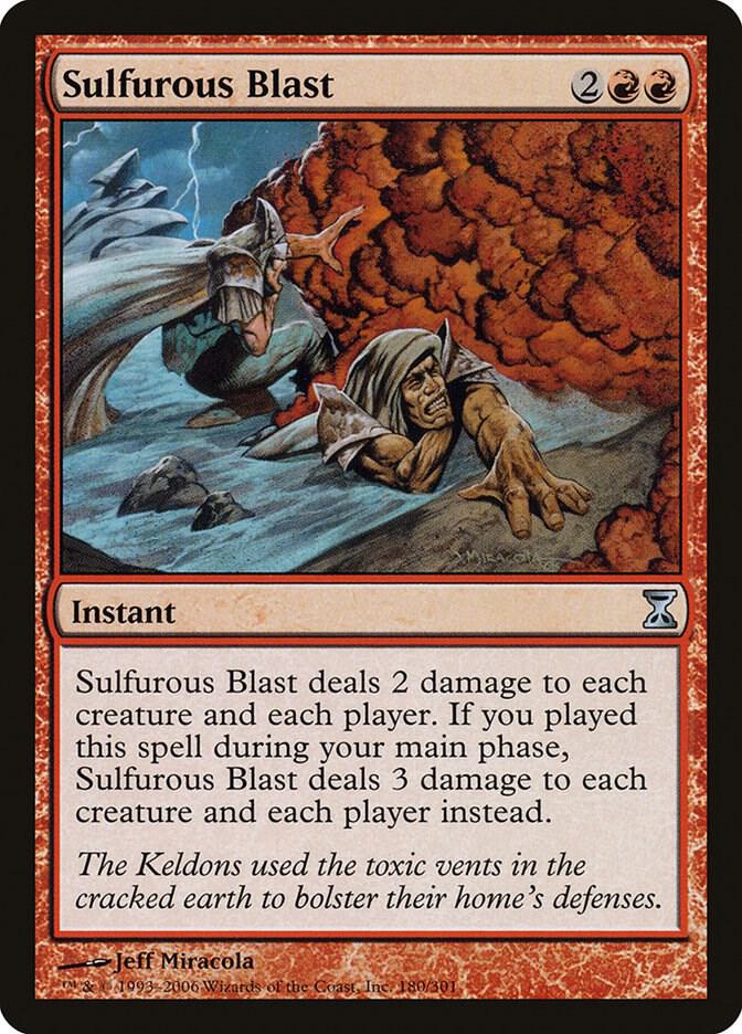 Sulfurous Blast [Time Spiral] 180
