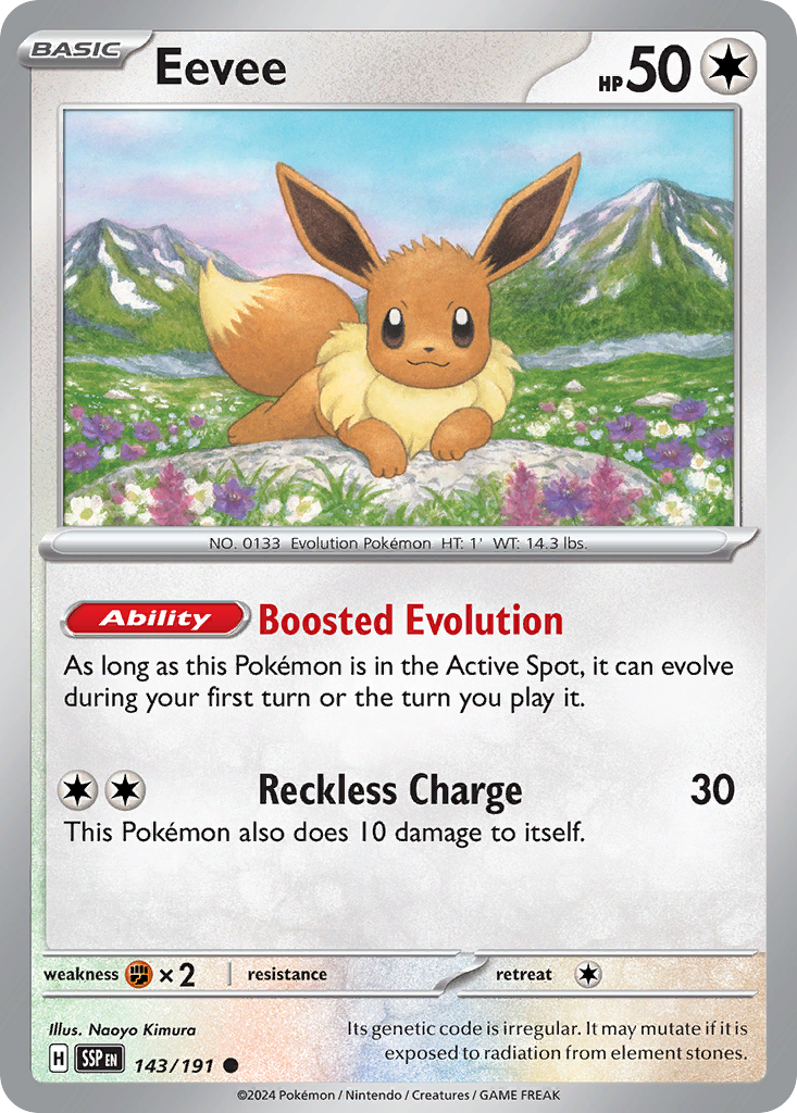 Eevee - 143/191 Surging Sparks