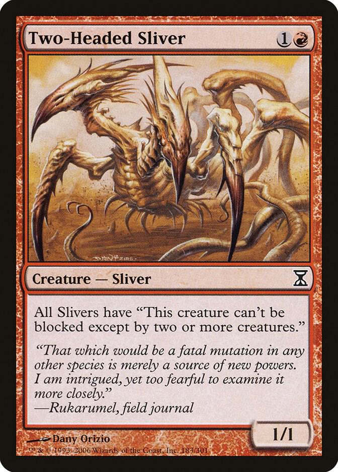 Two-Headed Sliver [Time Spiral] 183
