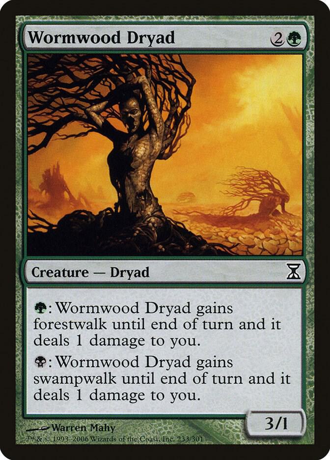 Wormwood Dryad [Time Spiral] 233