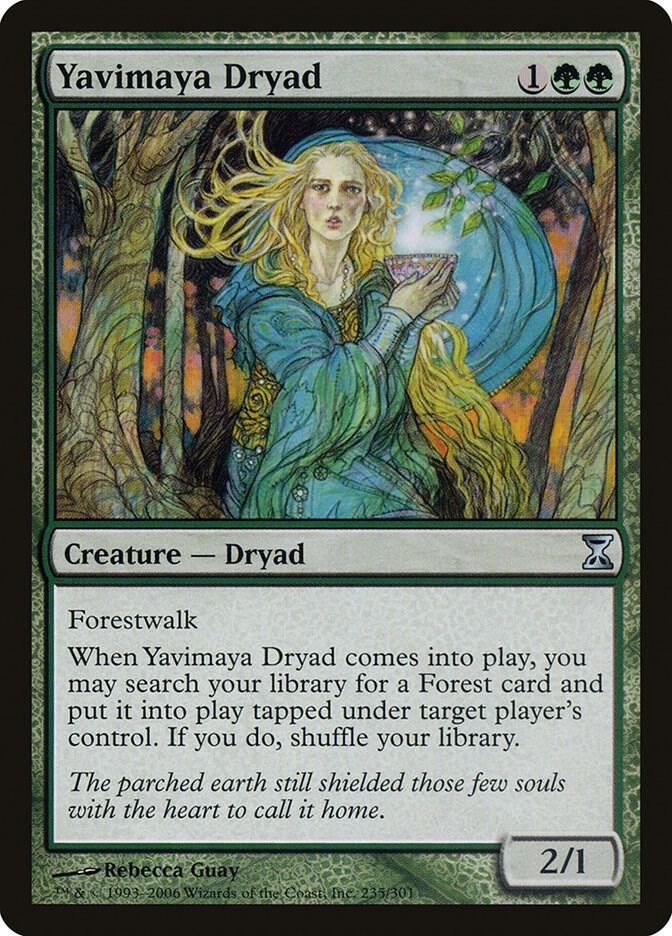 Yavimaya Dryad [Time Spiral] 235