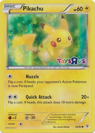Pikachu - 26/83 (Toys R Us) [Miscellaneous Cards & Products] 026/083