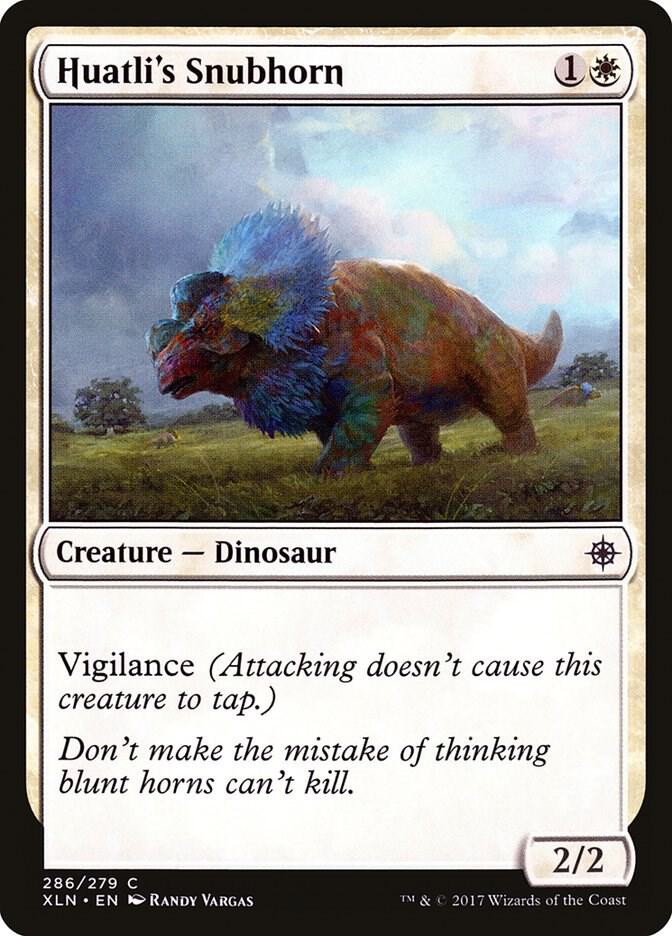 Huatli's Snubhorn [Ixalan] 286