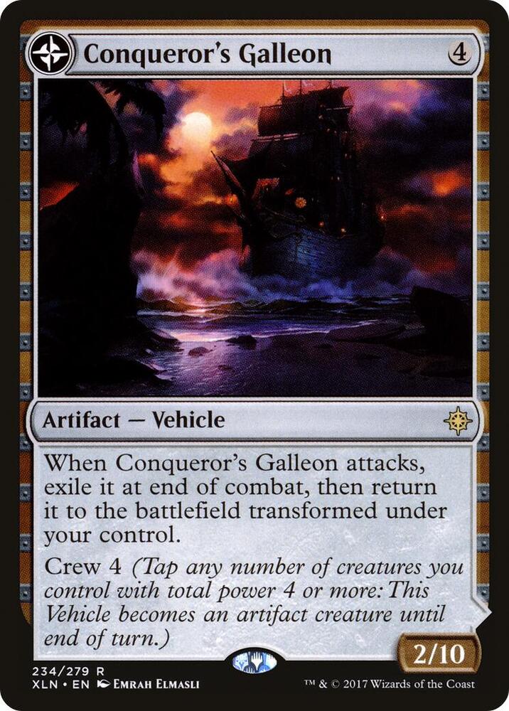 Conqueror's Galleon [Ixalan] 234