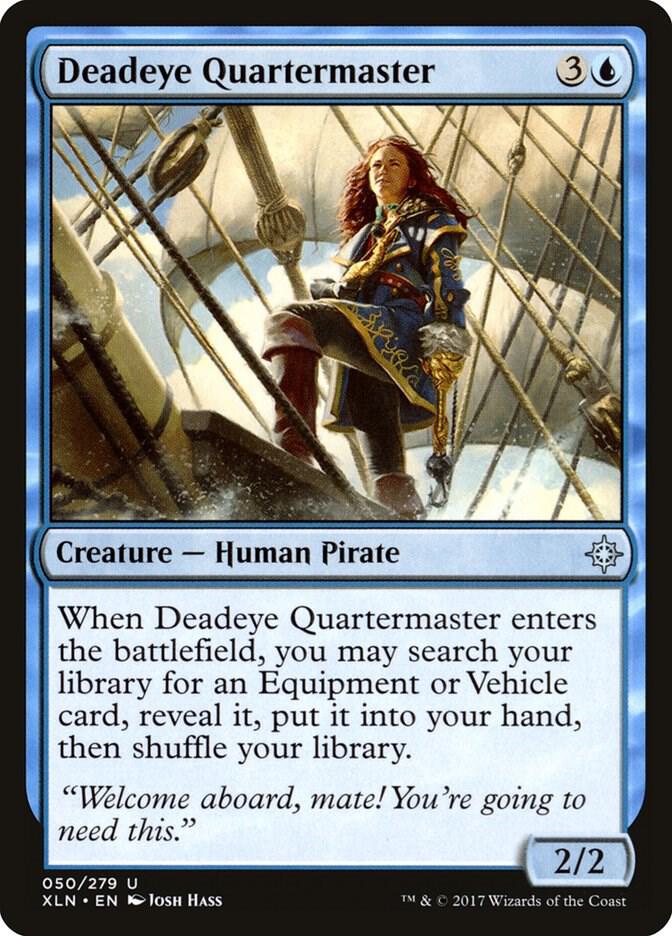 Deadeye Quartermaster [Ixalan] 50