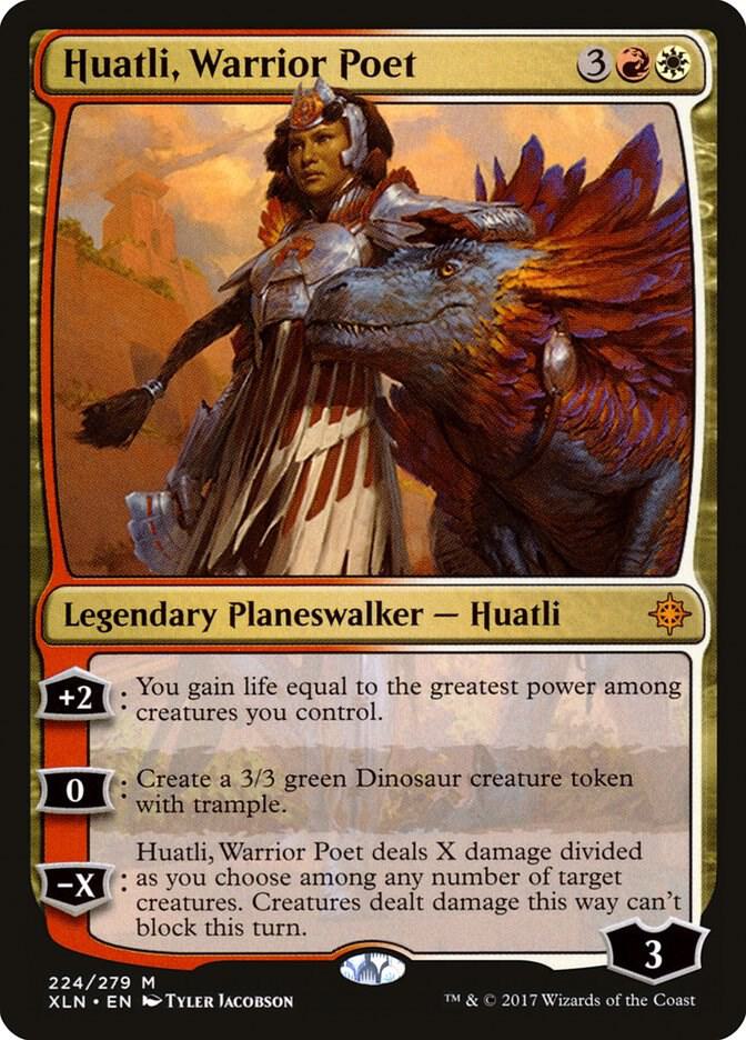 Huatli, Warrior Poet [Ixalan] 224