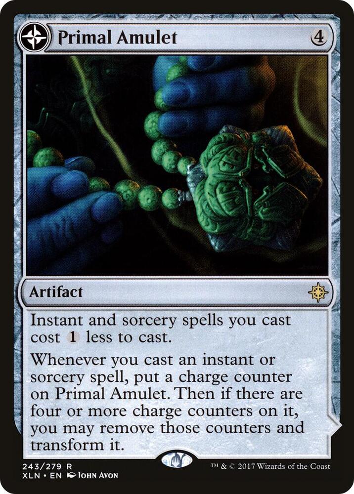 Primal Amulet [Ixalan] 243