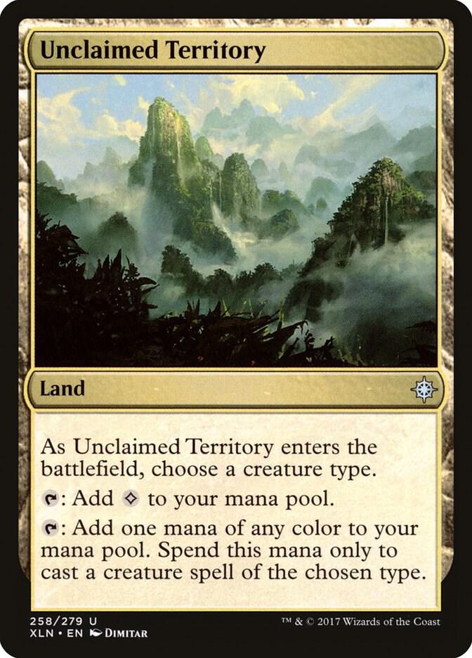 Unclaimed Territory [Ixalan] 258