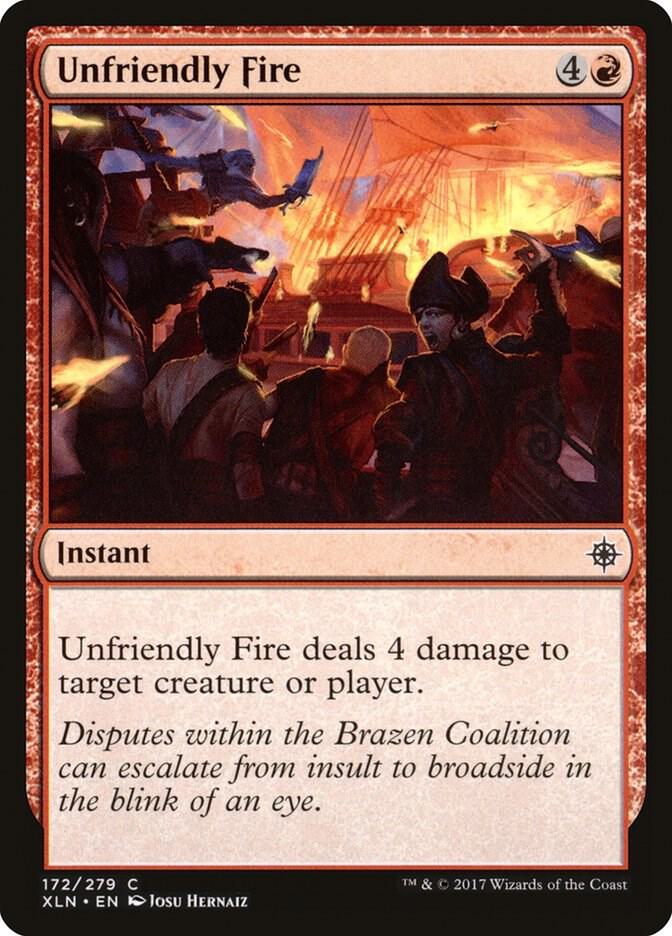 Unfriendly Fire [Ixalan] 172