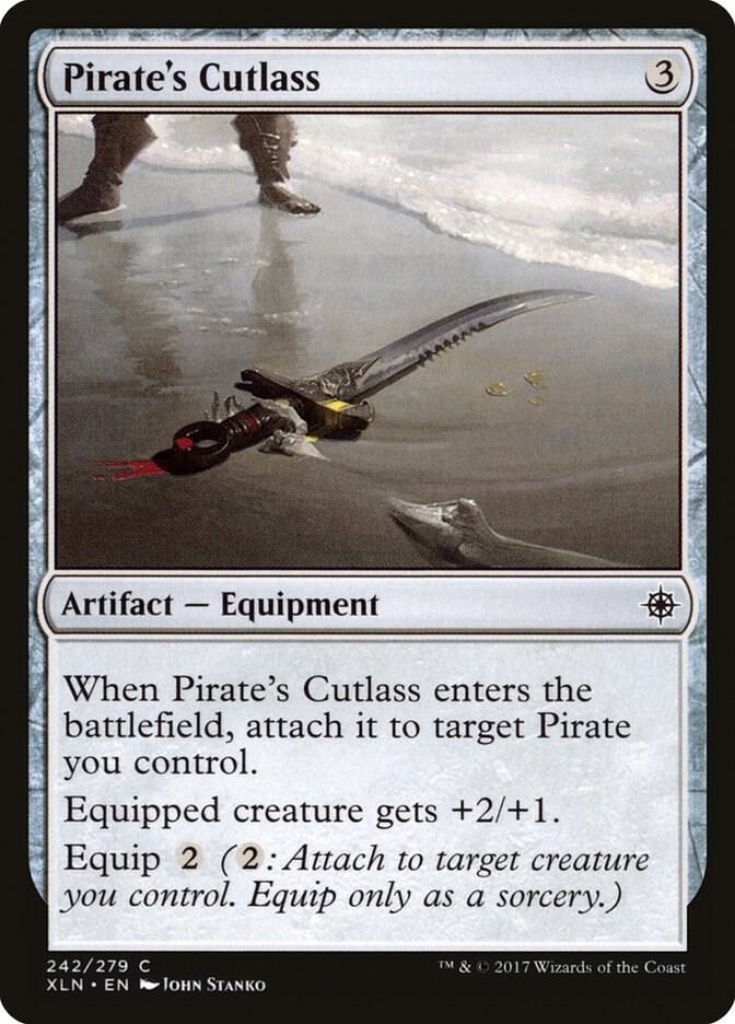 Pirate's Cutlass [Ixalan] 242