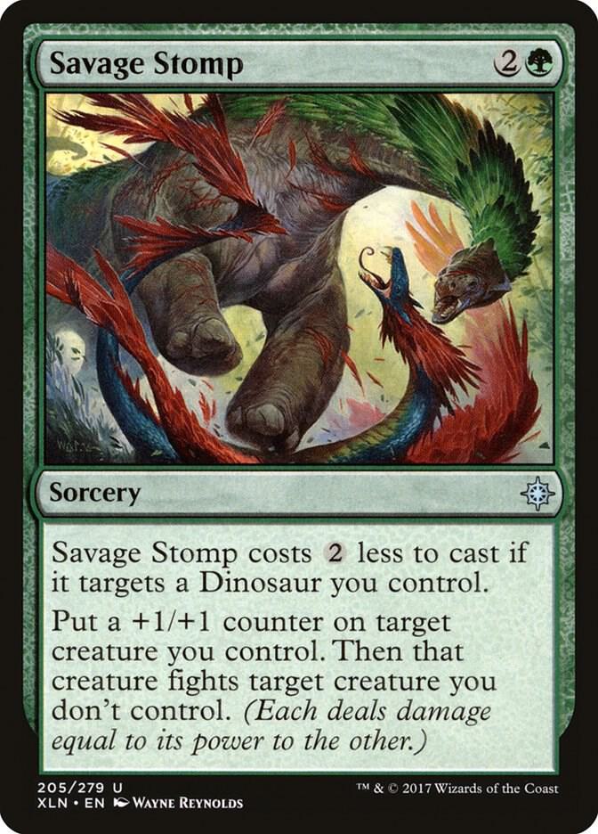 Savage Stomp [Ixalan] 205
